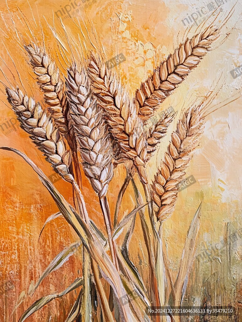 小麦壁画