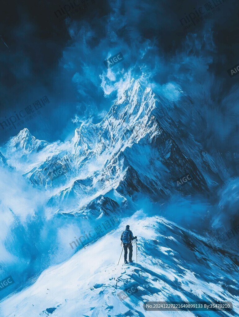 山高人为峰登山