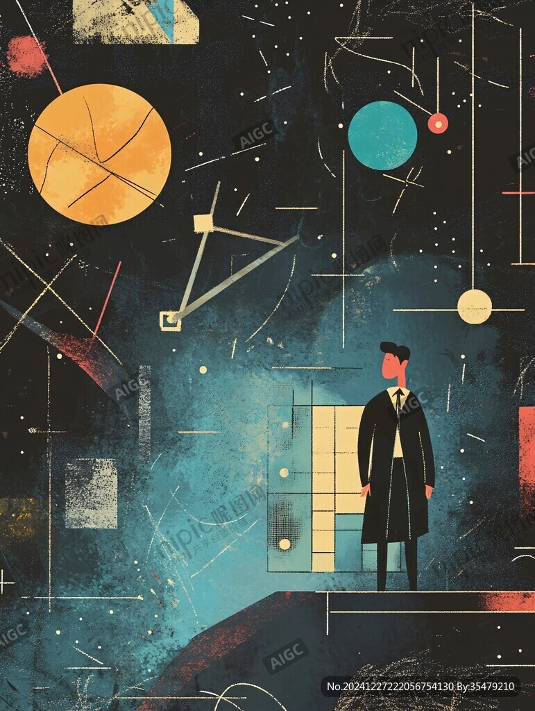 科普读物杂志插图配图