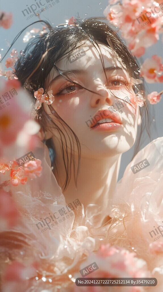 仙气清冷少女壁纸图片