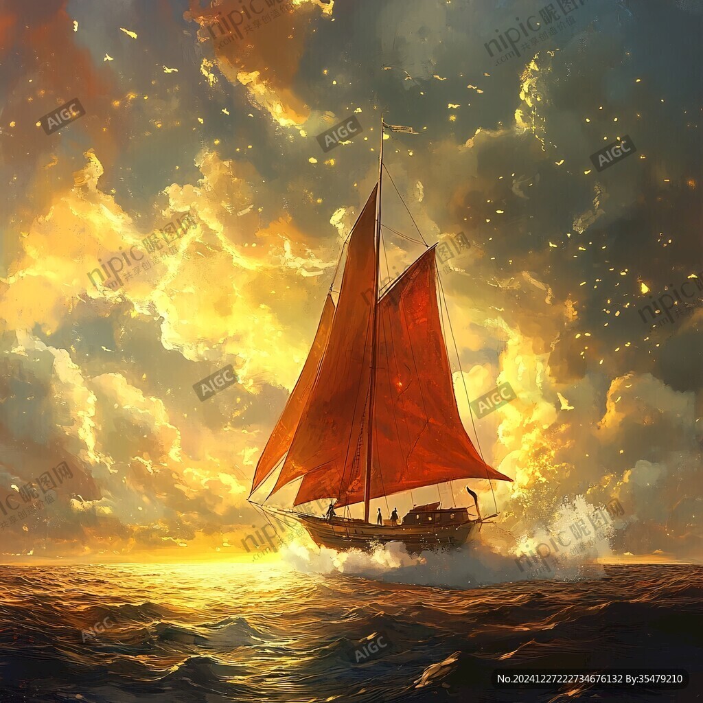 扬帆启航高清画