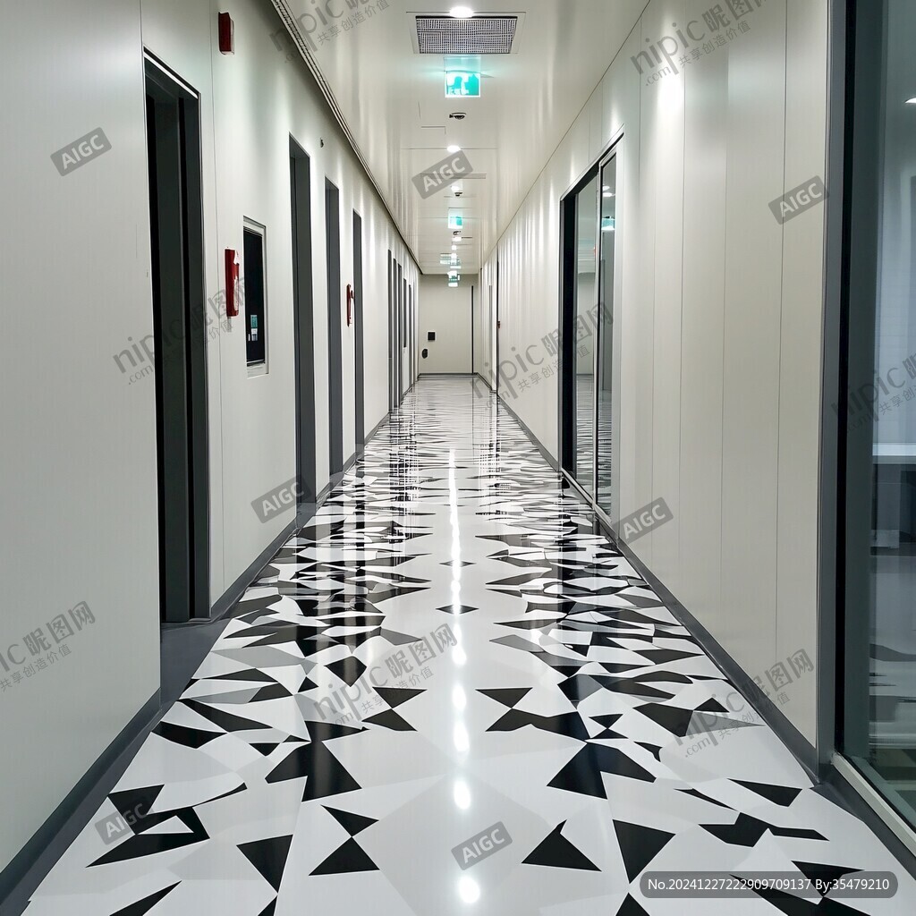 3d走廊地贴