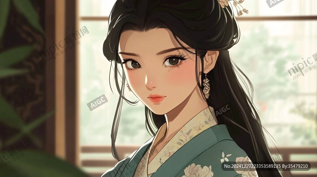 板绘人像