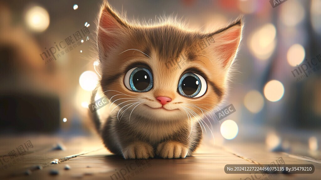 3d卡通猫咪