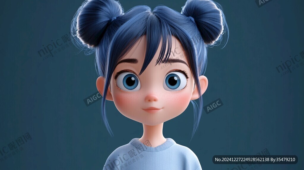 小米卡通女孩