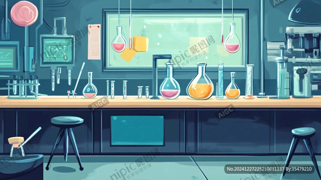 科学研究室素材