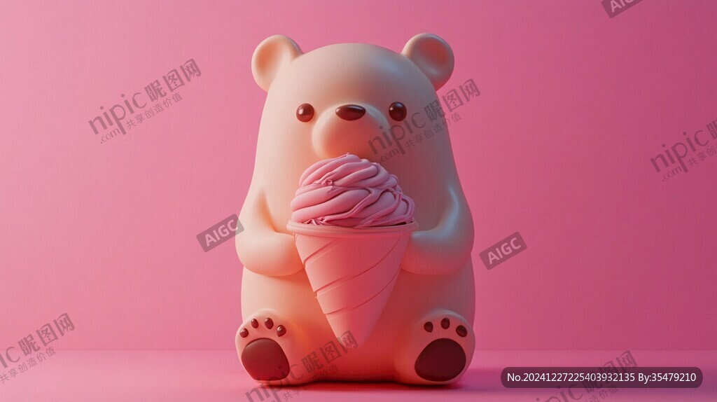 小熊立体效果