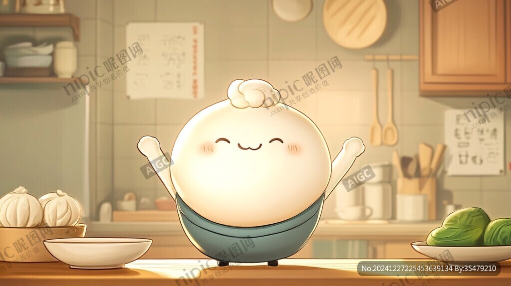 小馒头吉祥物