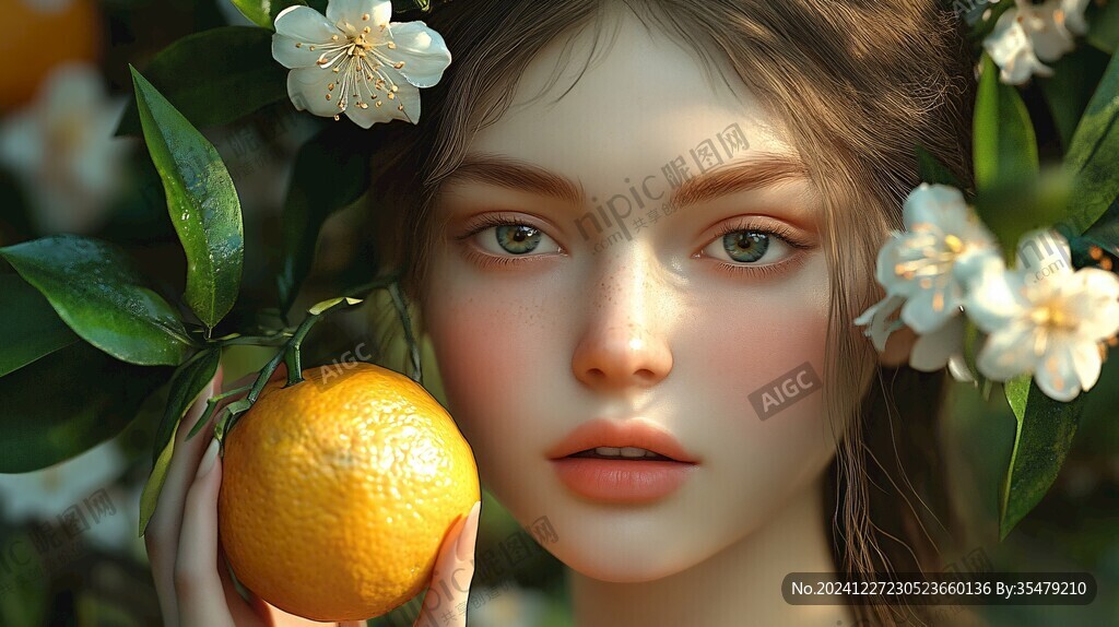 写实人物插画
