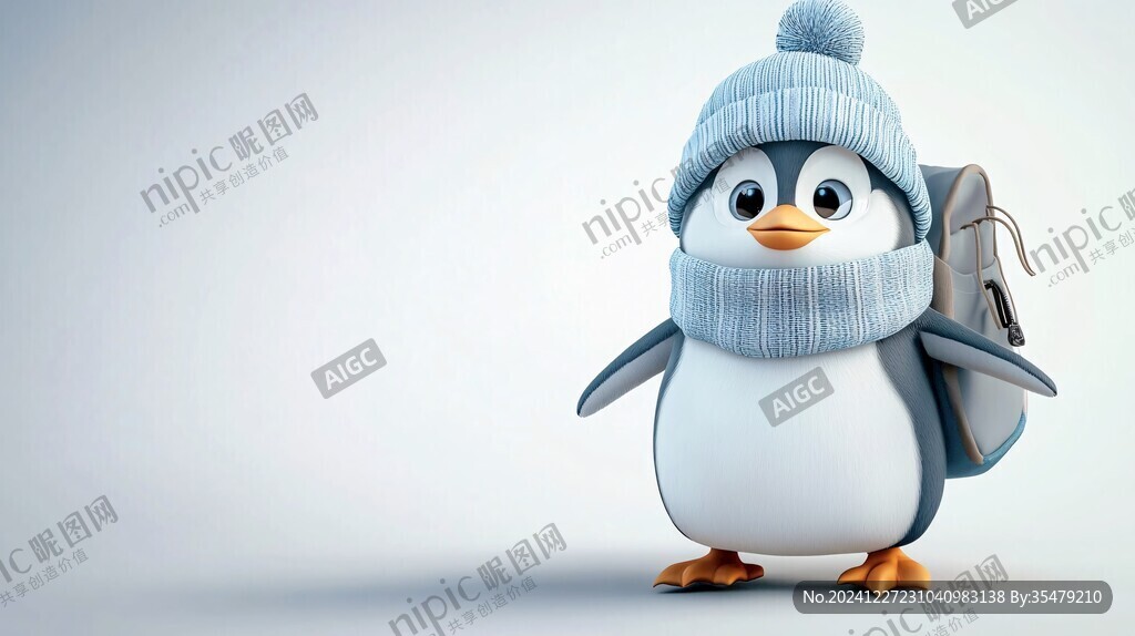 原创企鹅ip设计