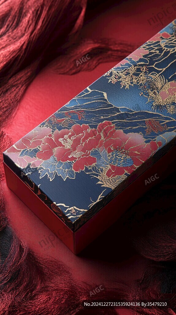 牡丹月饼盒