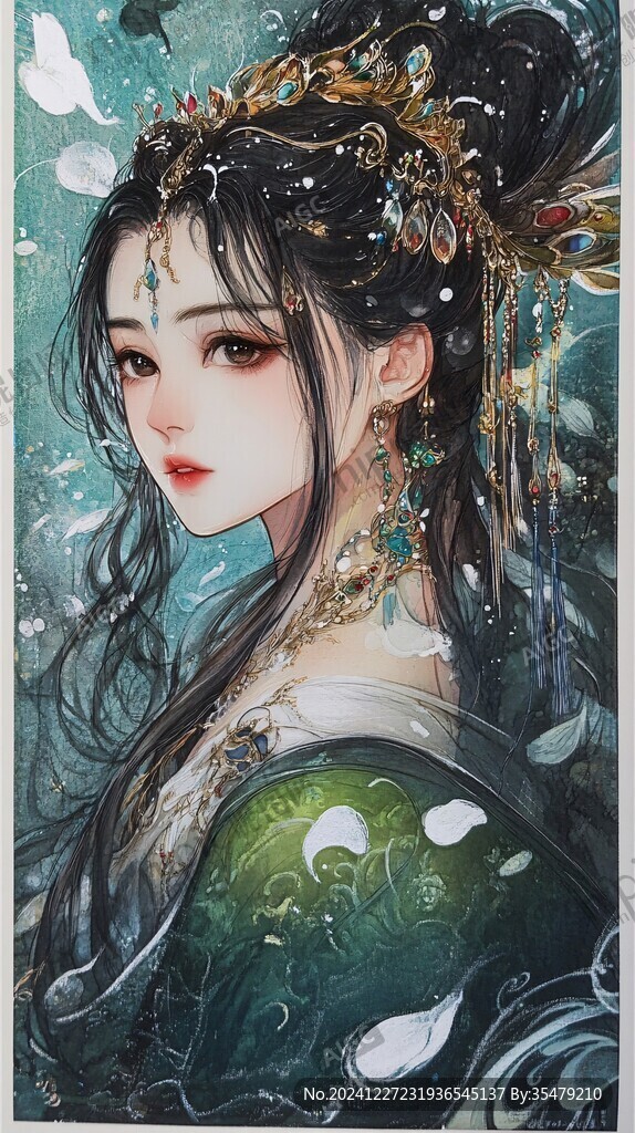 古风女插画