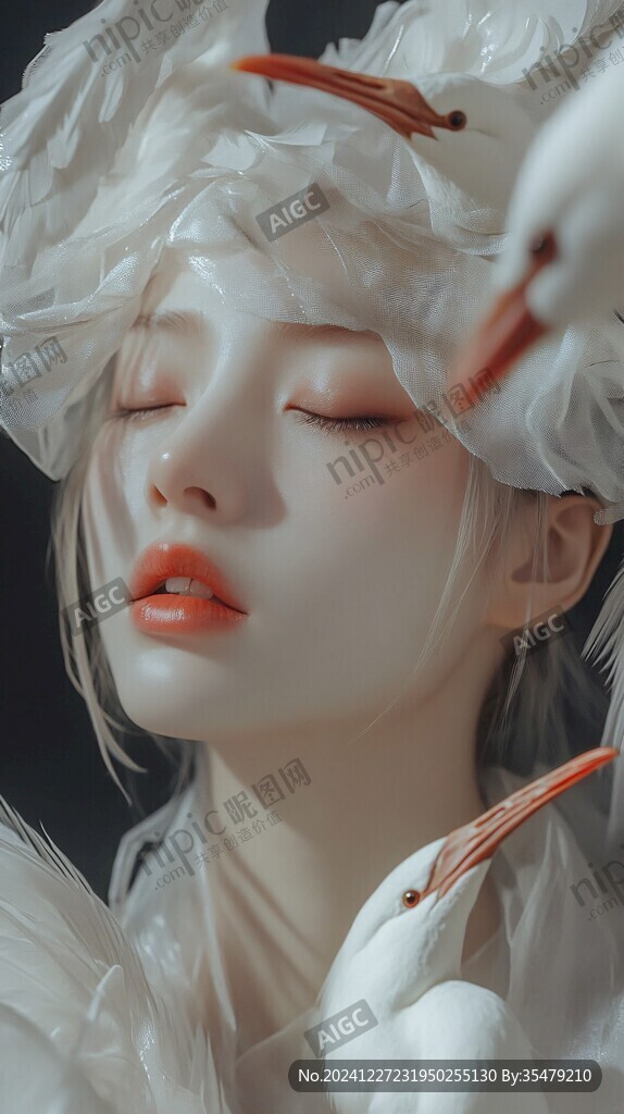 厚涂少女