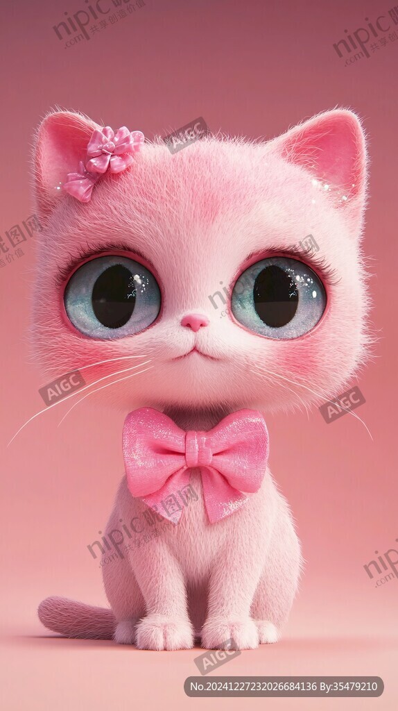 3d卡通猫咪