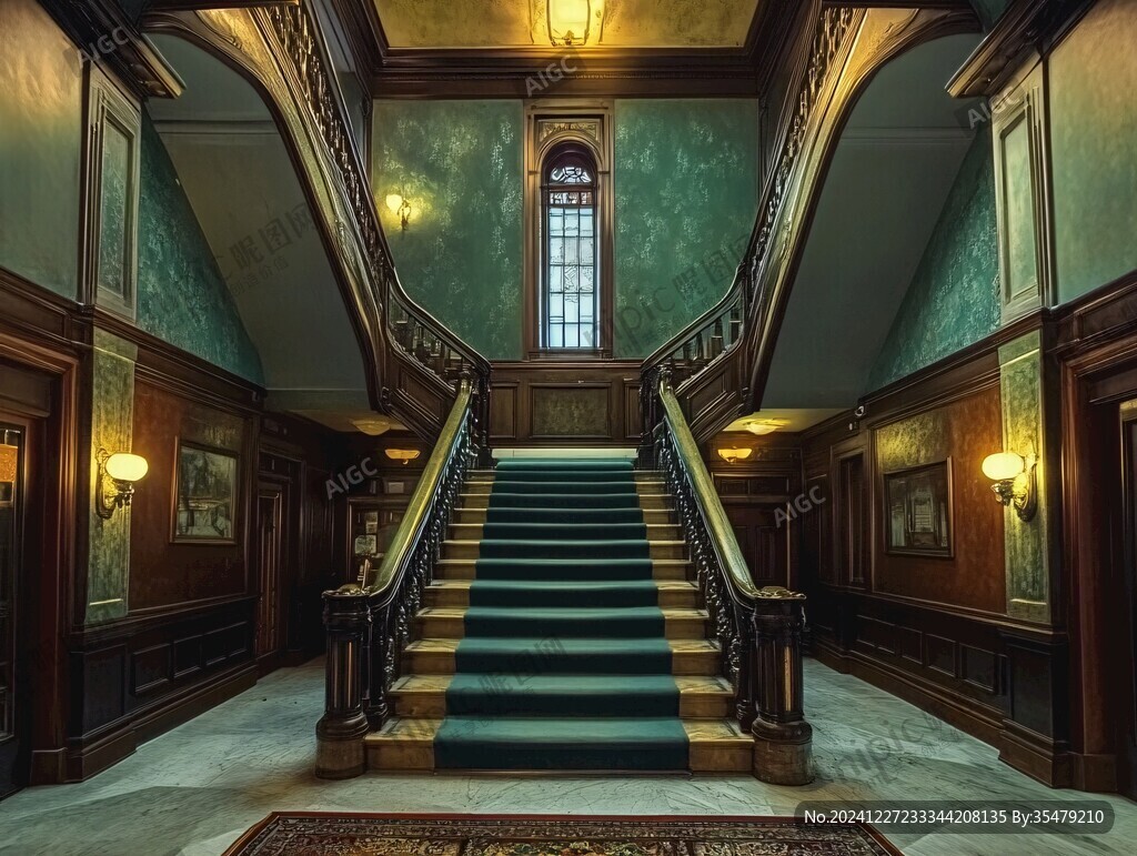 欧式建筑楼梯