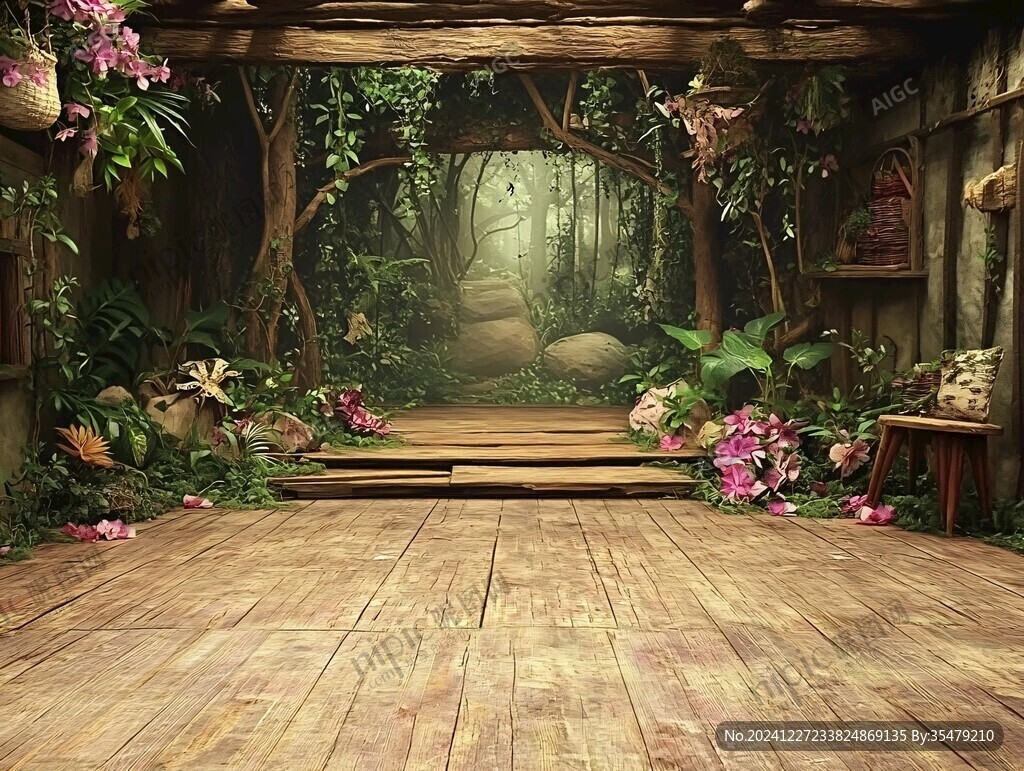 童话森林主题场景
