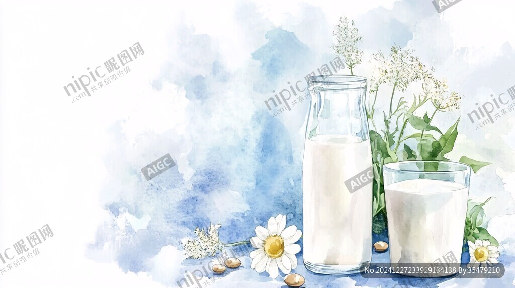 罐罐烤奶插画