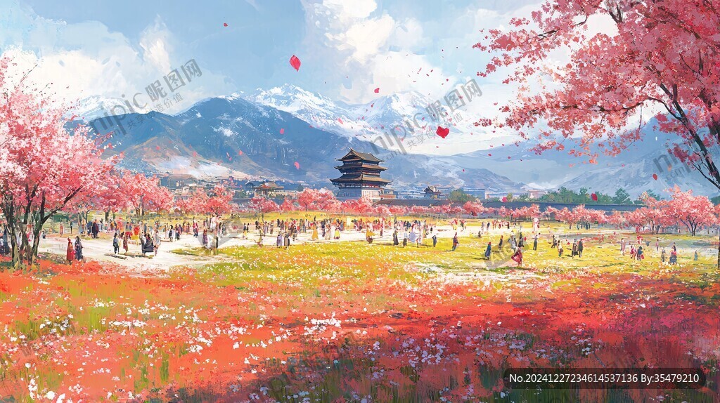 横店插画