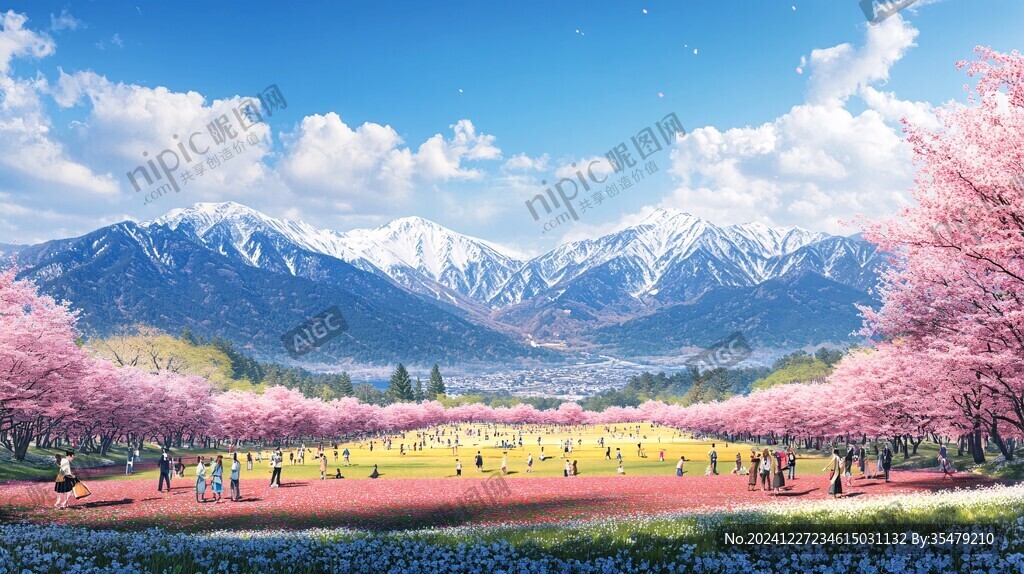 樱园全景