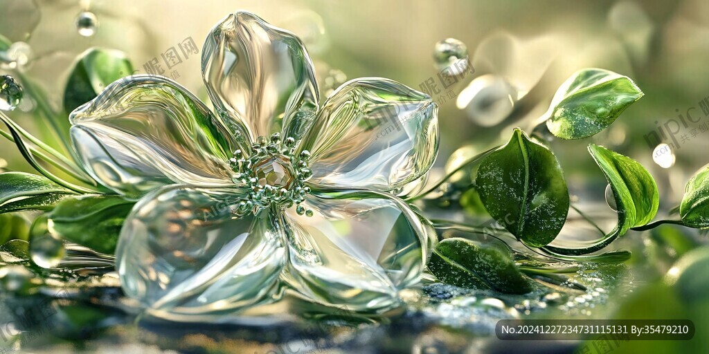 梦幻钻石花