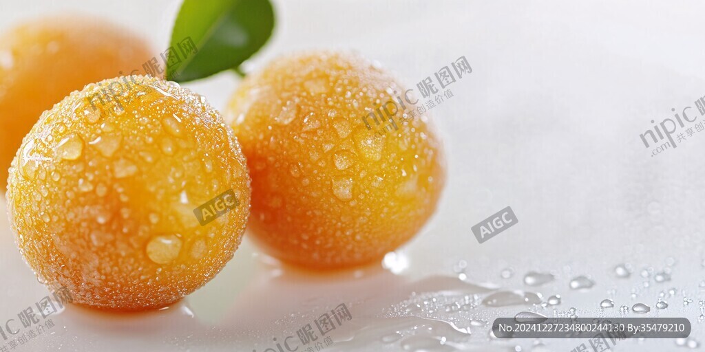水果水珠