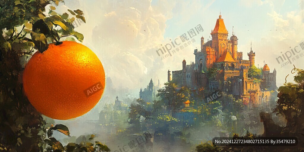 超现实主义的城堡