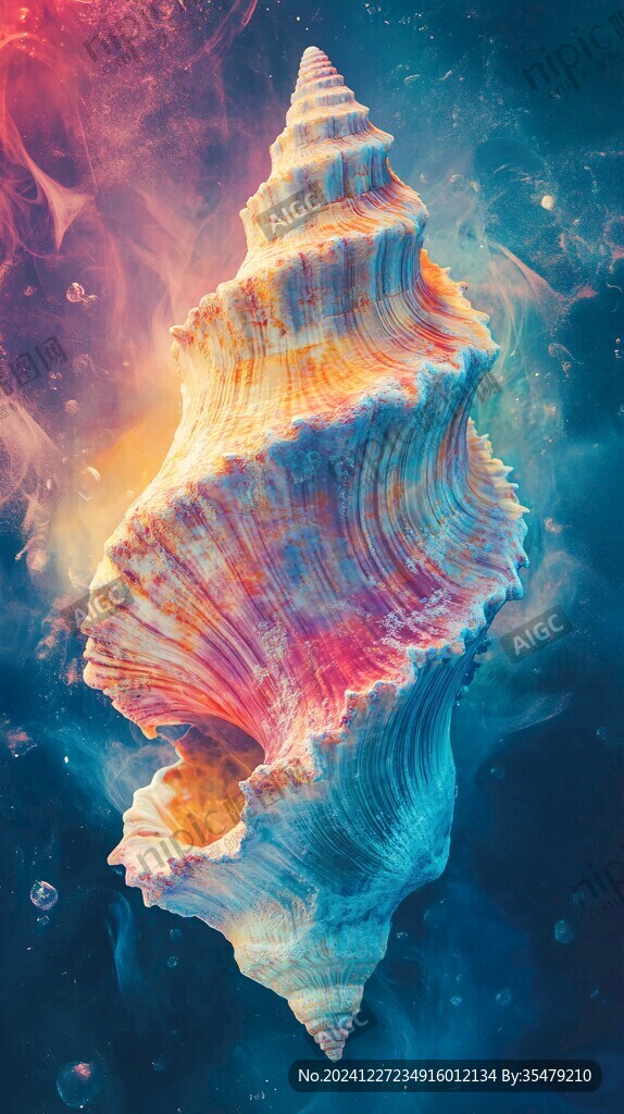 海螺装饰画
