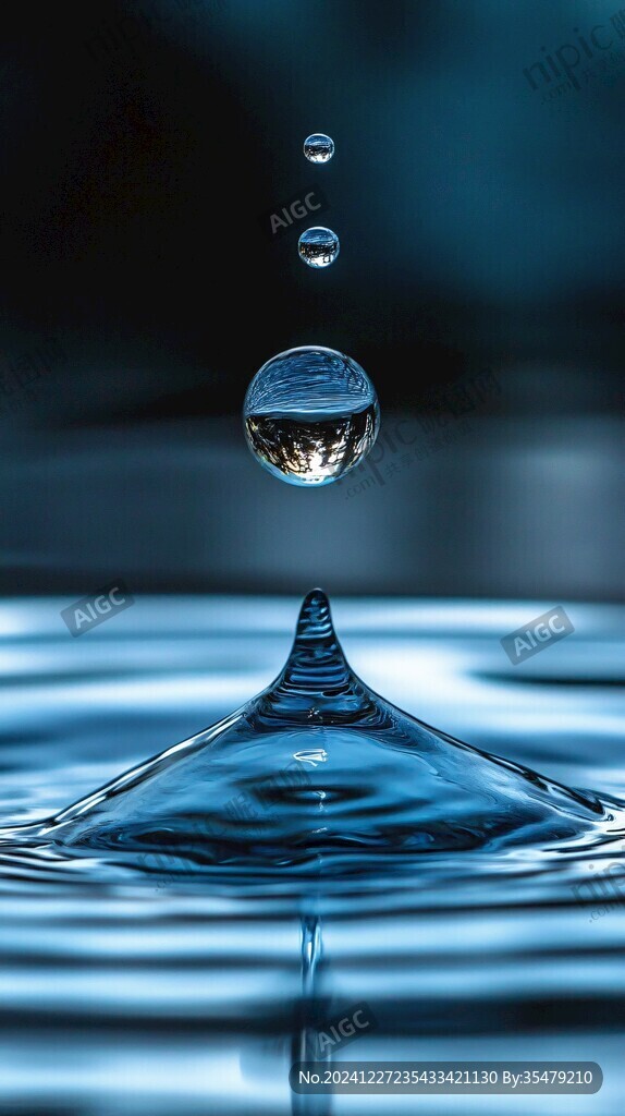 跳动的水珠