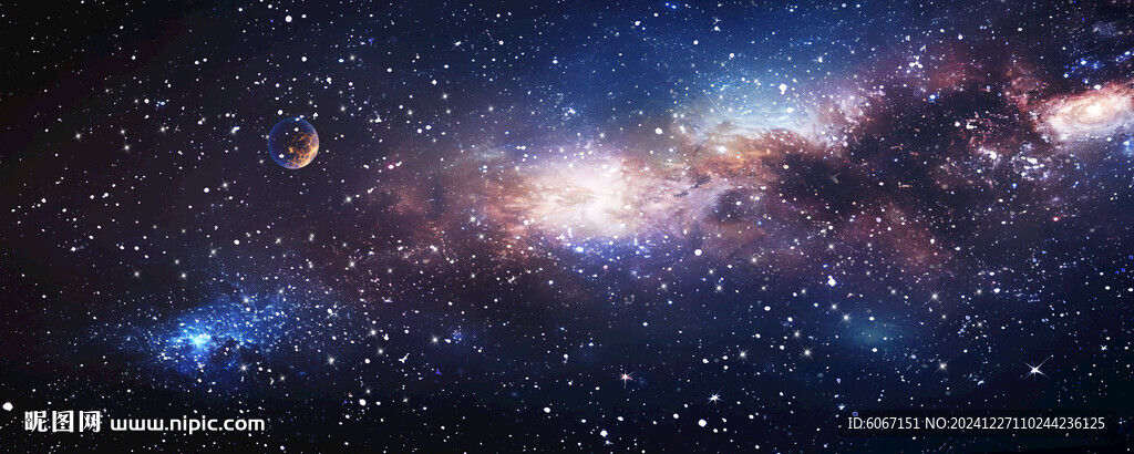 巨幅宇宙星空背景墙