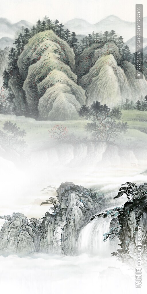 简约 中式新品玄关 TIF分层