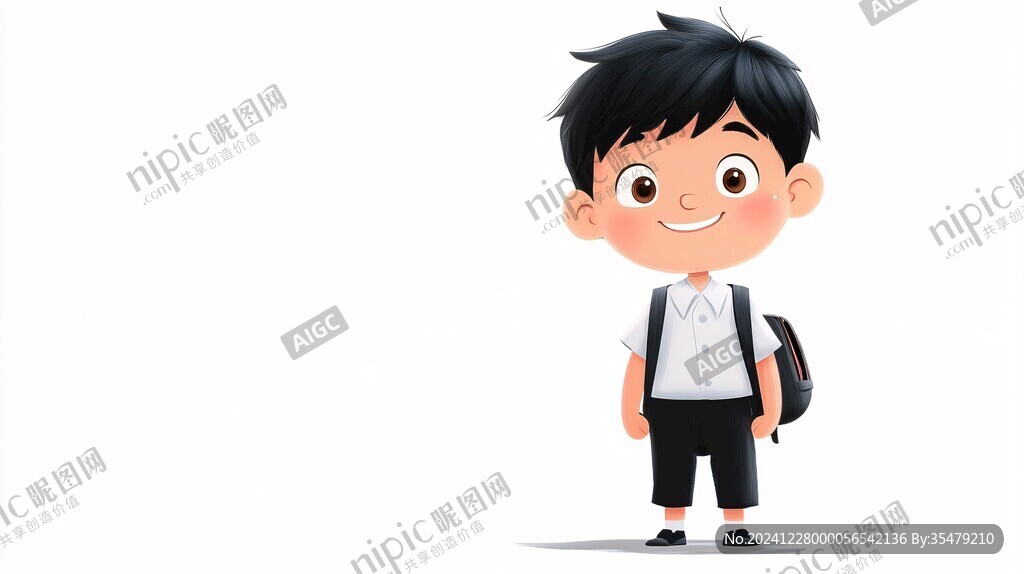 卡通男生形象设计