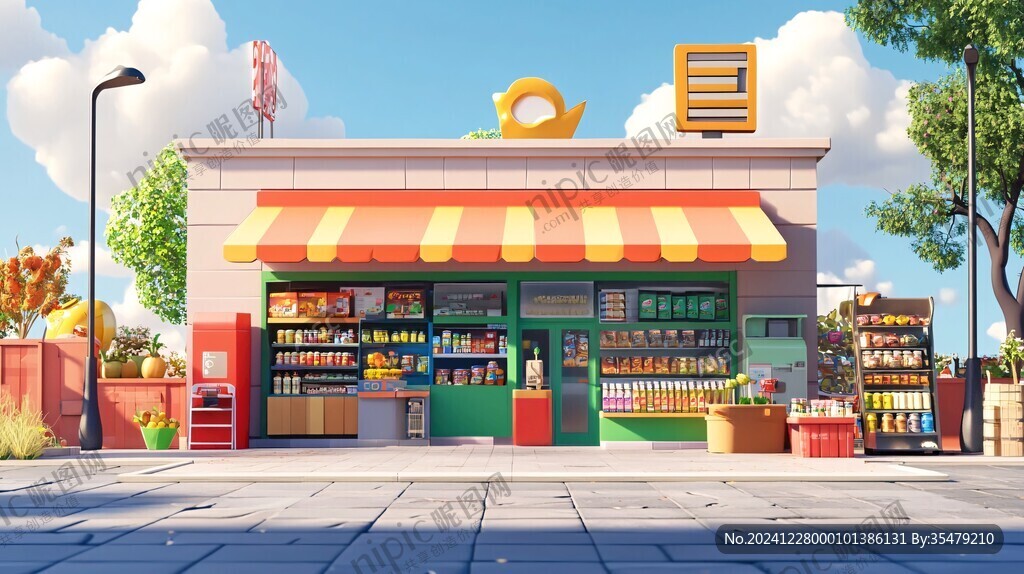 卡通便利店