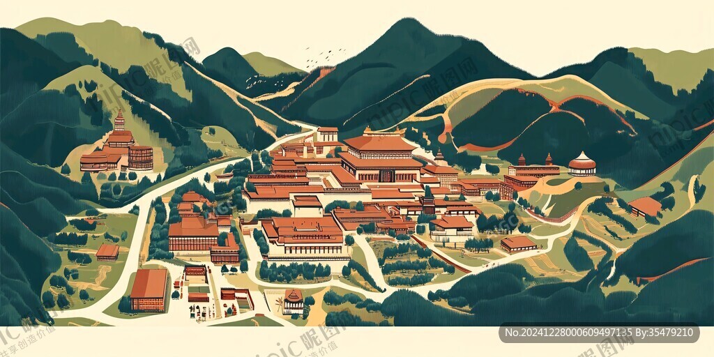 大悲禅院插画