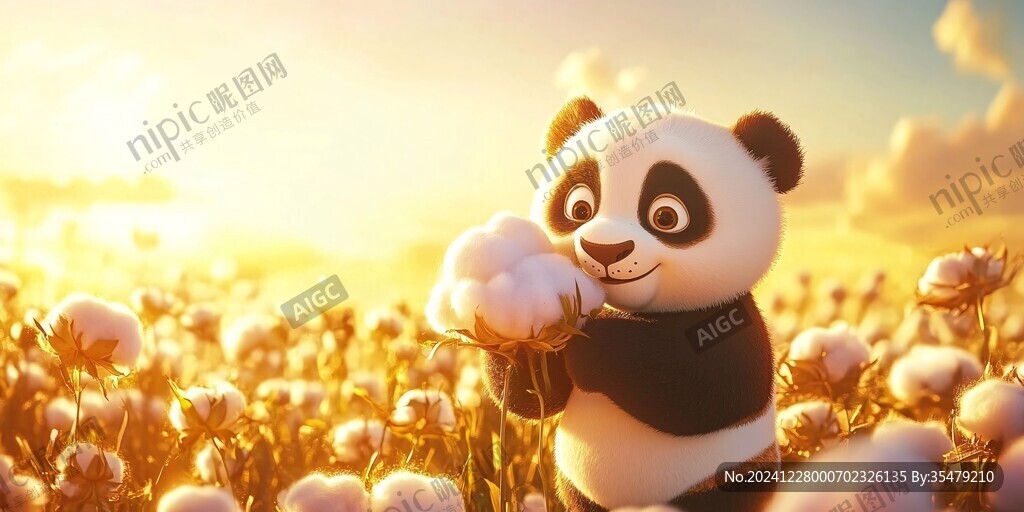 卡通熊猫壁纸