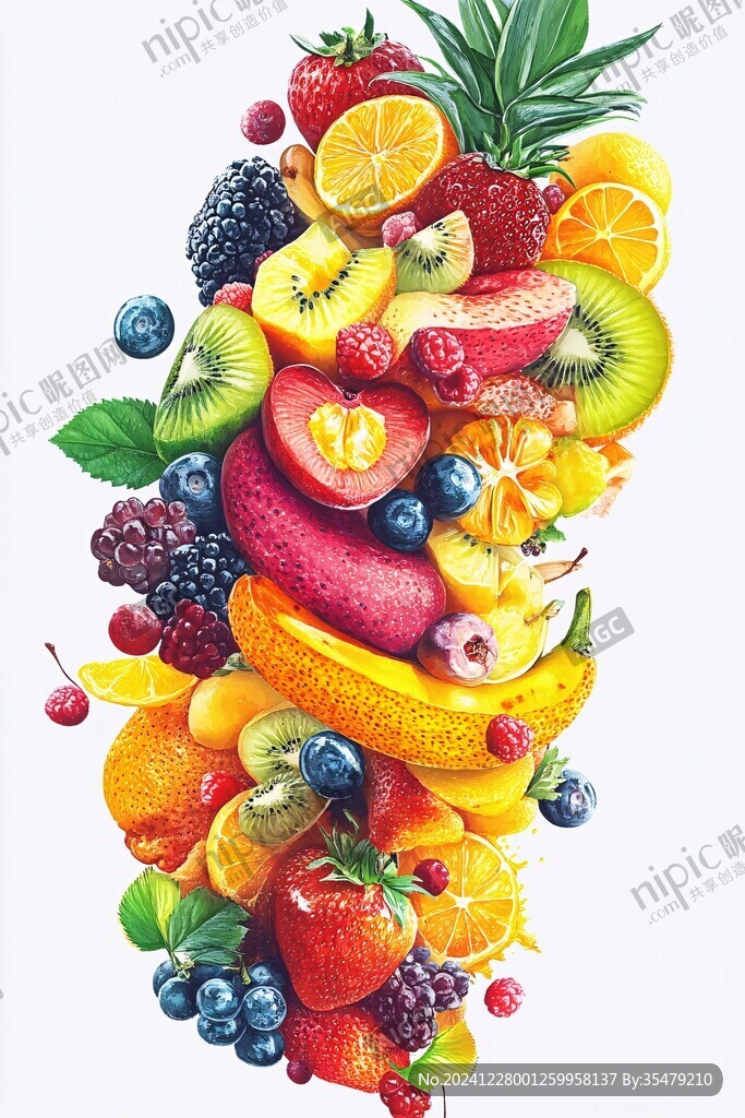 创意蔬果水果图