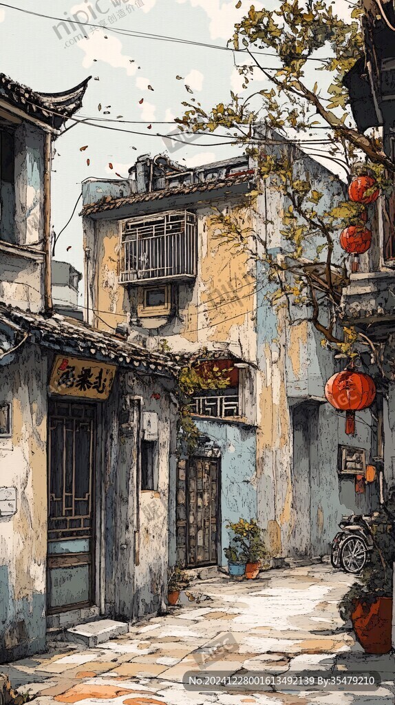 南后街插画
