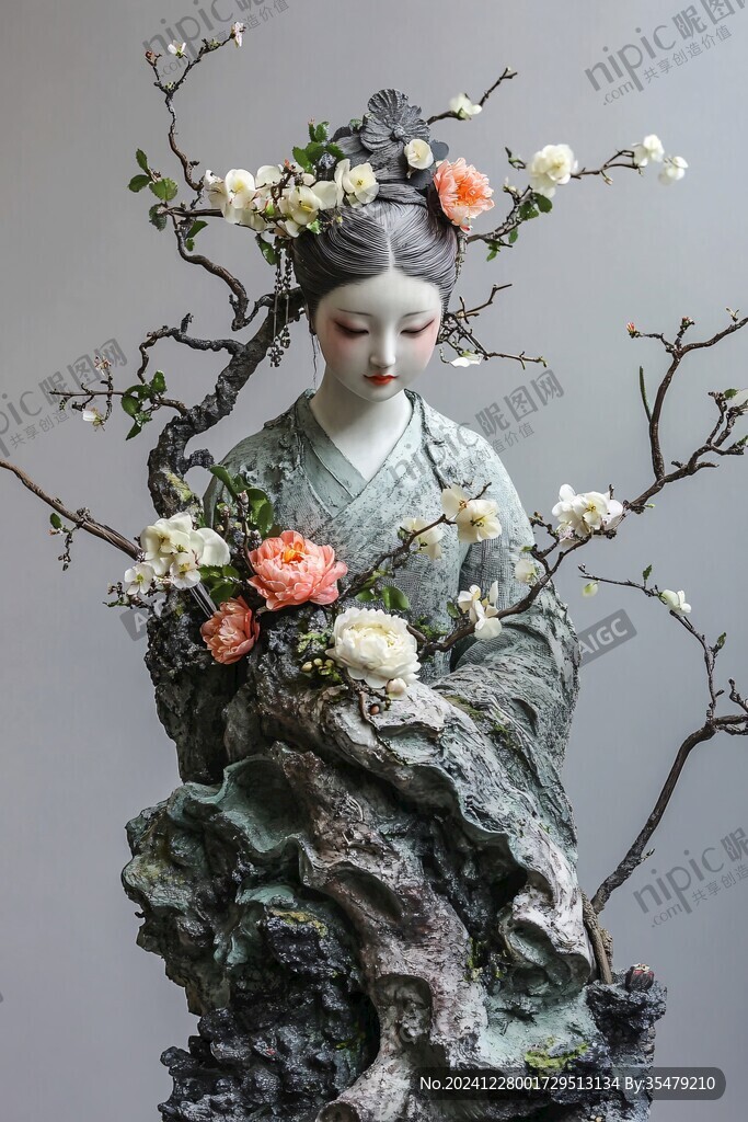 婉凝面塑