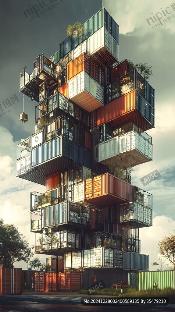 树屋矩阵建筑