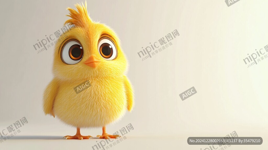 小鸡动漫素材