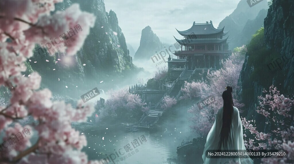 桃花源仙境