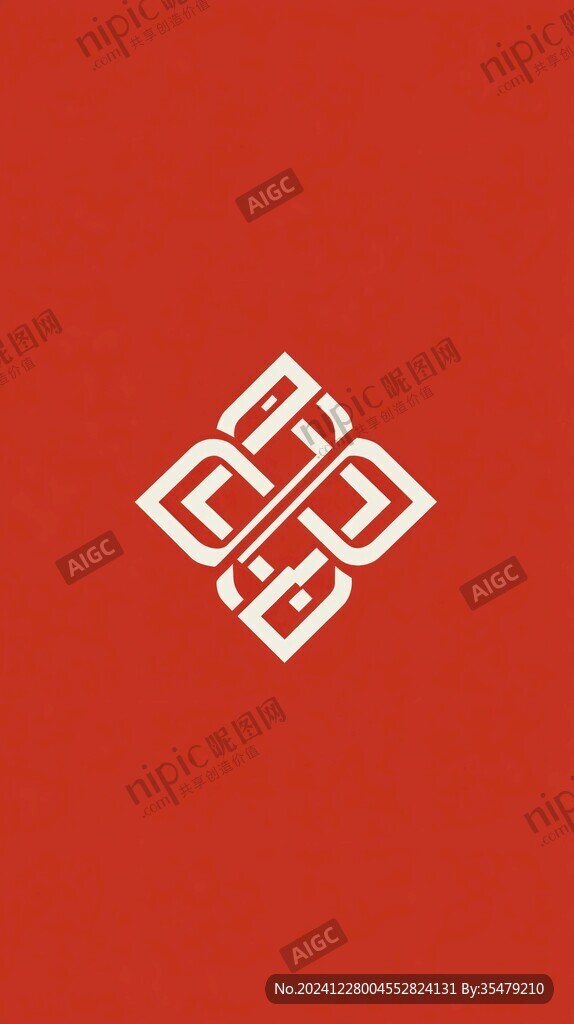家字图案元素壁纸