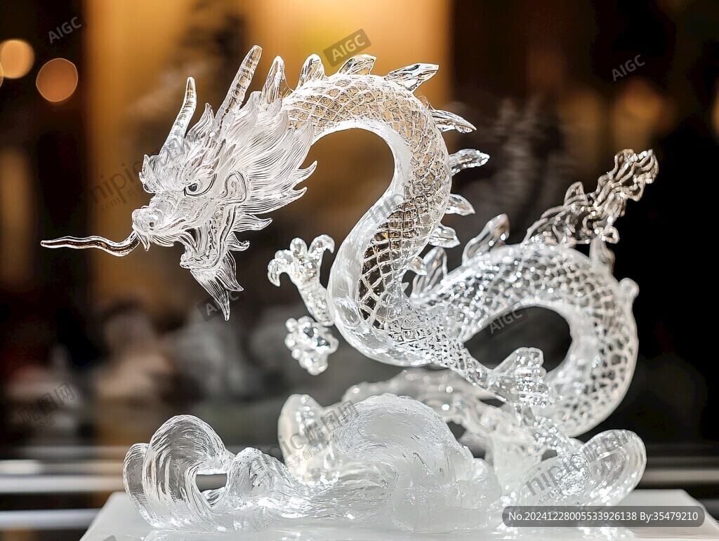 水晶工艺龙