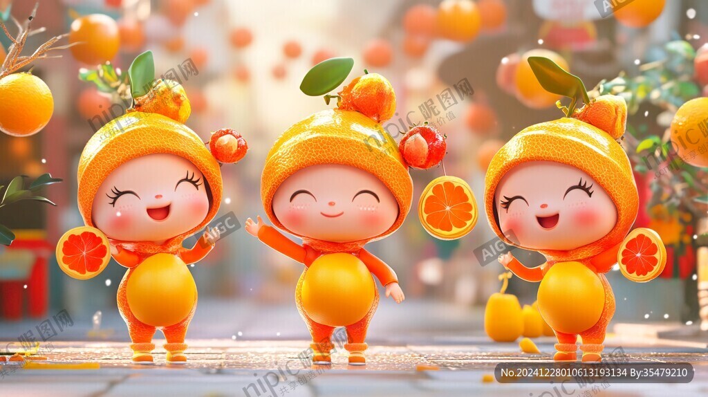 水果ip吉祥物设计