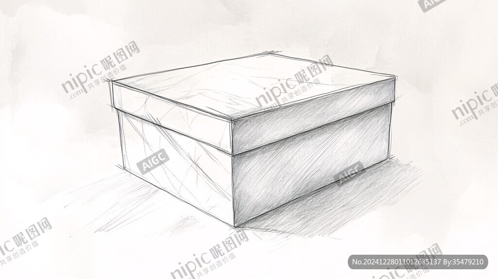 方盒插画设计