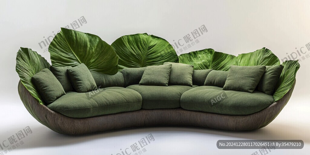 绿植休息椅综合体