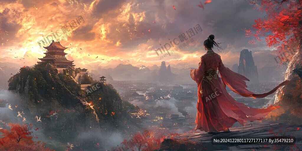 古风人物大场景
