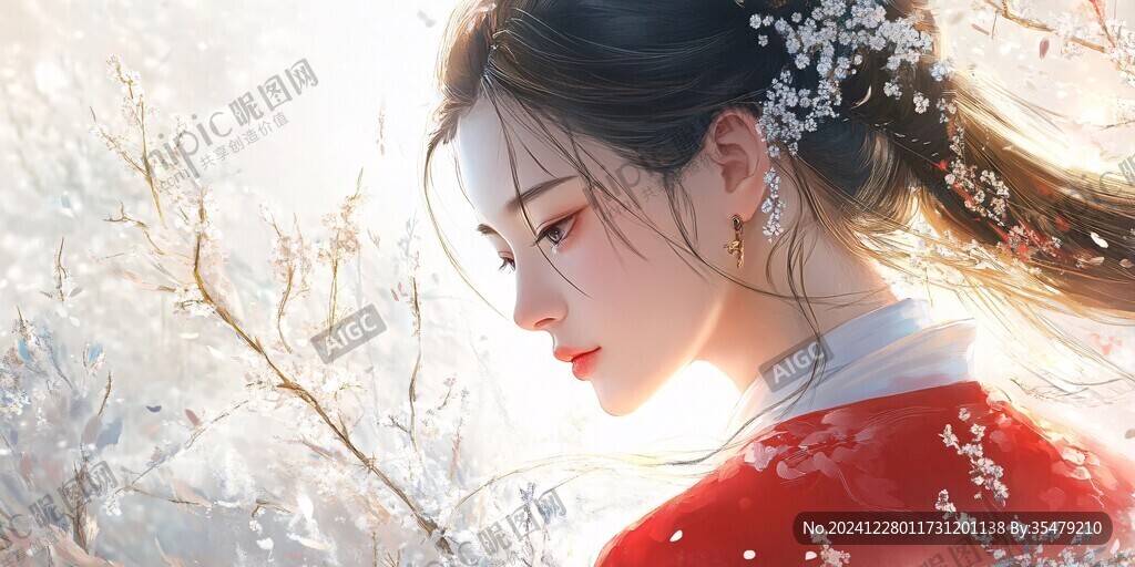 板绘人像
