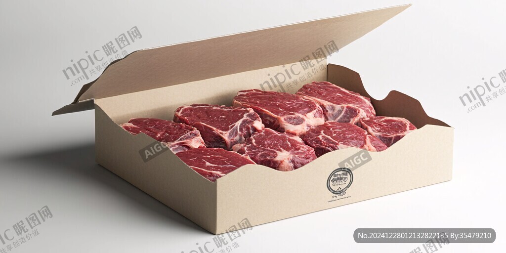 好看的牛肉包装
