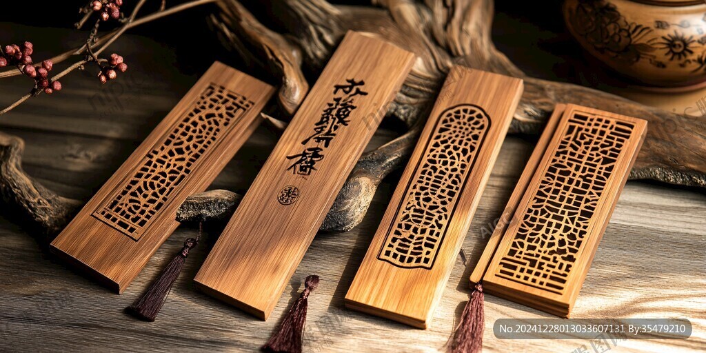 木刻茶馆吊牌