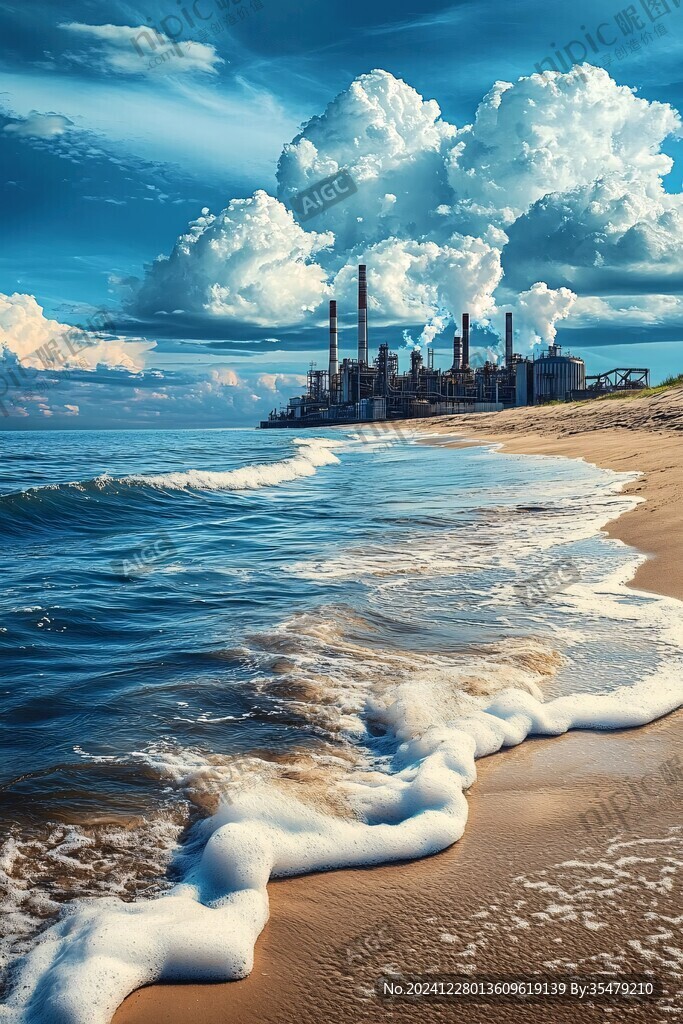 海边电厂
